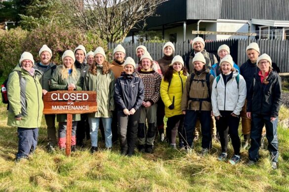 Sjálvboðin umvæla gøtur kring landið