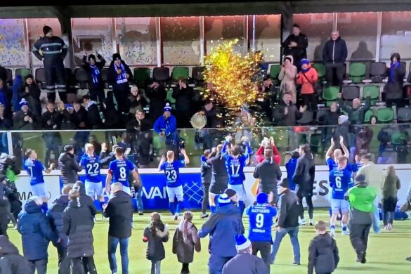 Hjartaliga tillukku við Føroyameistaraheitinum