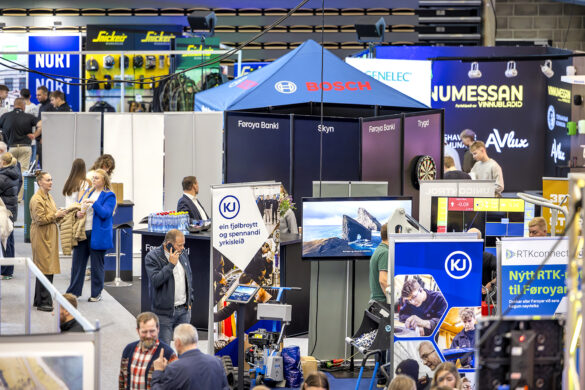 Nógv fólk á vinnumessu