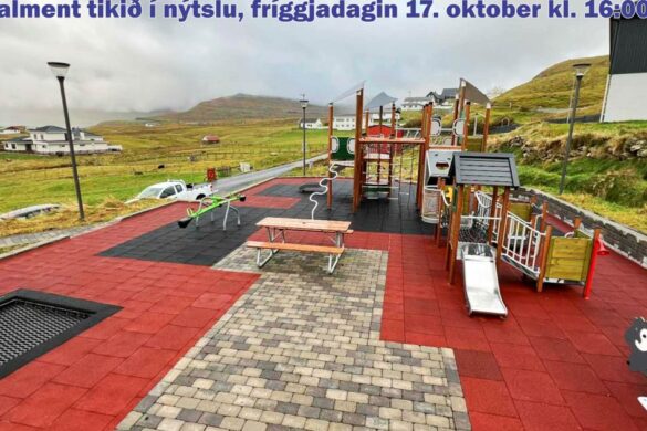 SPÆLIPLÁSSIÐ Í FROÐBA ALMENT TIKIÐ Í NÝTSLU