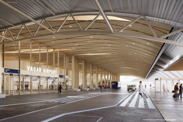 Høvuðsráðgevarasáttmálin um útbyggingina av farstøðini í Vága Floghavn undirskrivaður