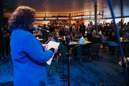 Røða hjá Sirið Stenberg, landsstýriskvinnu, á móttøku umborð á Norrønu 17. januar 2026