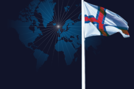 Føroyar millum fremstu flaggstatir í nýggjari altjóða frágreiðing