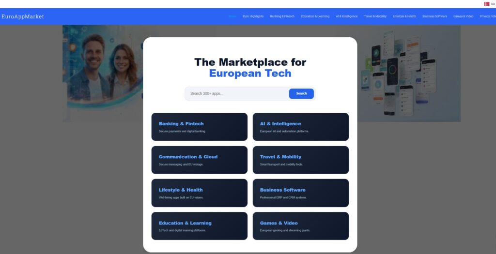 EuroAppMarket: Samlar evropeiska tøkni á einum stað