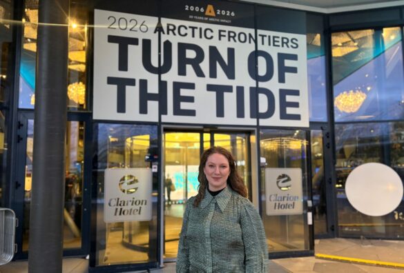 Elsa Berg á stórari arktiskari ráðstevnu