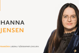 Hanna Jensen stillar ikki upp