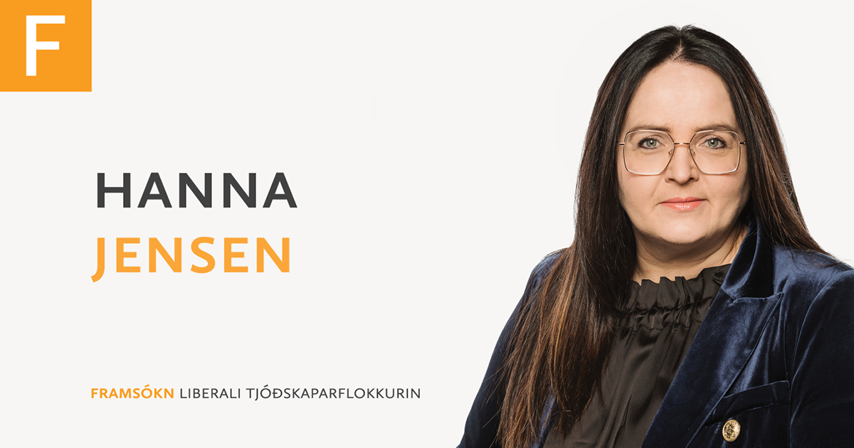 Hanna Jensen stillar ikki upp