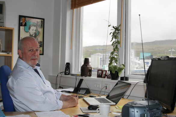 Hjartaliga tillukku við 75 ára degnum Jan Müller