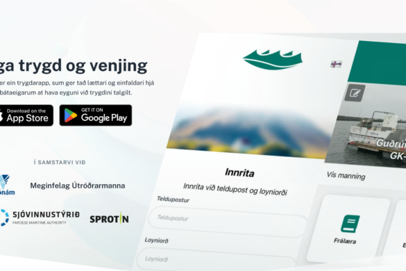 Trygdar-appið Agga er nú tøkt fyri allar føroyskar útróðrarmenn — ókeypis.