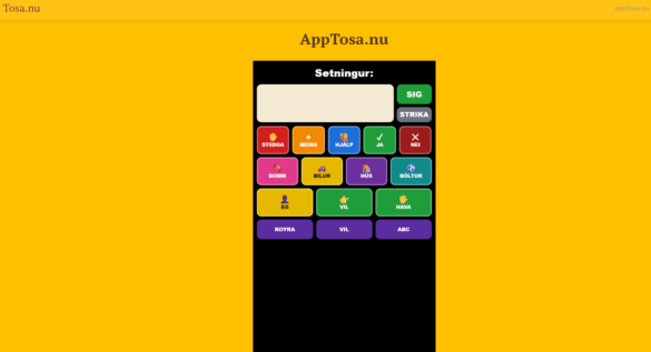 Nýggj føroysk App við føroyskari talu