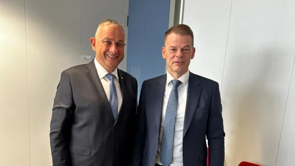 Landsstýrismaðurin á fundum í Brússel