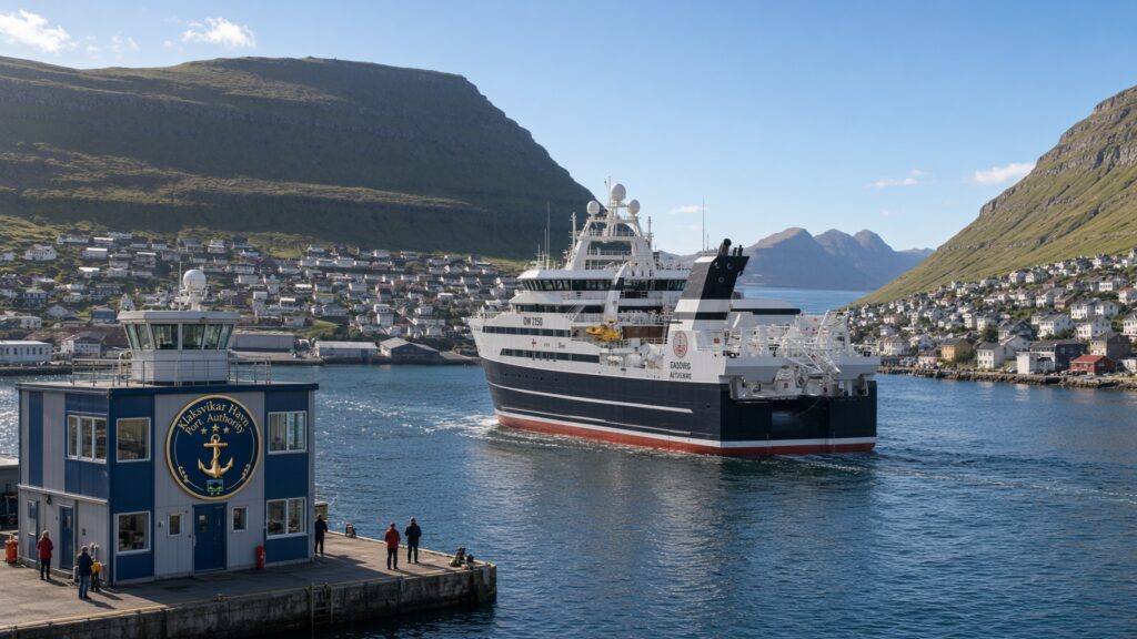 Nær man Klaksvíkar Havn fáa veruligan samleika? og økta vitjan frá ferðamannaskipum? Og nýggja Havnaskrivstovu