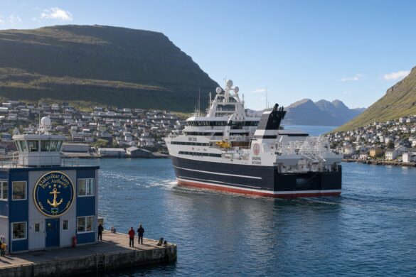 Nær man Klaksvíkar Havn fáa veruligan samleika? og økta vitjan frá ferðamannaskipum? Og nýggja Havnaskrivstovu