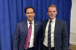 Landsstýrismaðurin á fundi við Marco Rubio og sameindu arktisku uttanríkisráðharrarnar