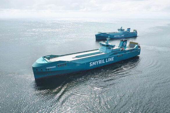 Farmaskipið AKRANES hjá Smyril Line er nú skrásett í FAS.